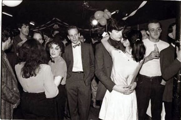 Susan Hannaford at her wedding party