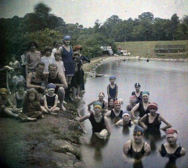 Seneca pool, 1924