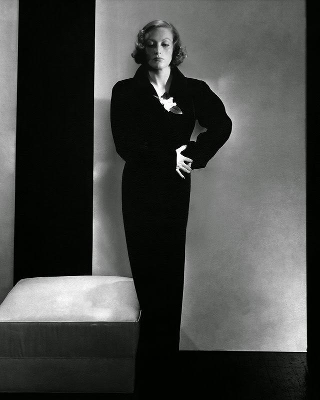 Joan Crawford wearing Elsa Schiaparelli, Vogue October 1932