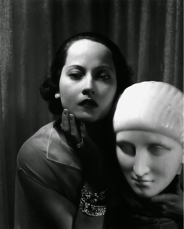 British actress Merle Oberon, Vogue 1935