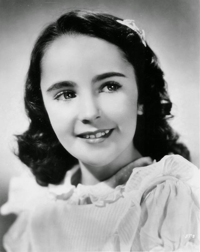 The 10-year-old Brit lit up the screen in her first film, "There's One Born Every Minute" in 1942.