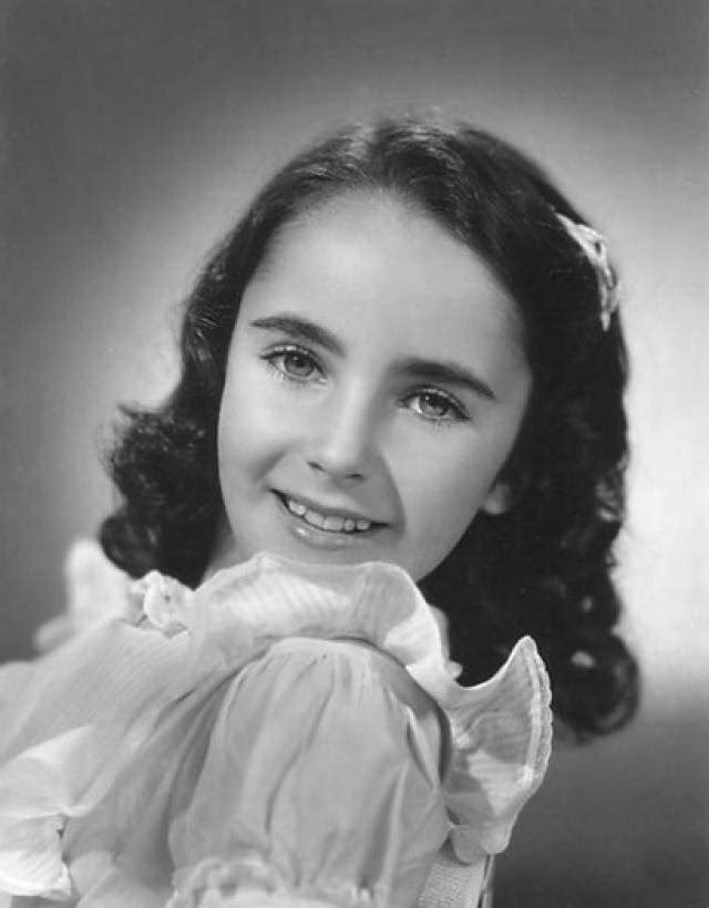 Elizabeth Taylor, age 10