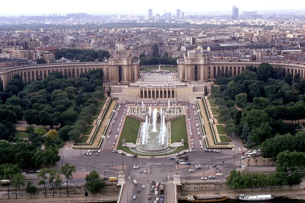 View from the Eiffel Tower, Paris, France