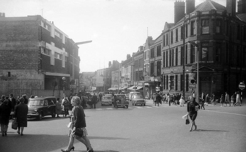 Friargate in Preston, 1966