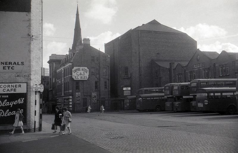 Preston bus station, 1966