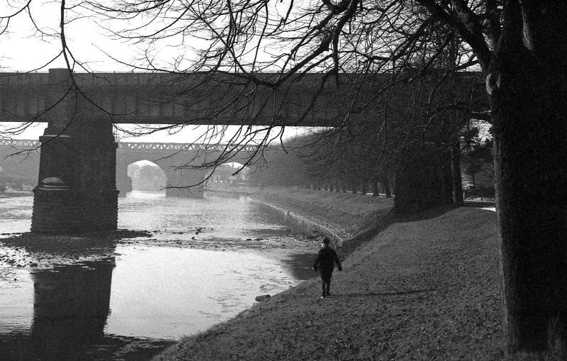 River Ribble in Preston, 1966