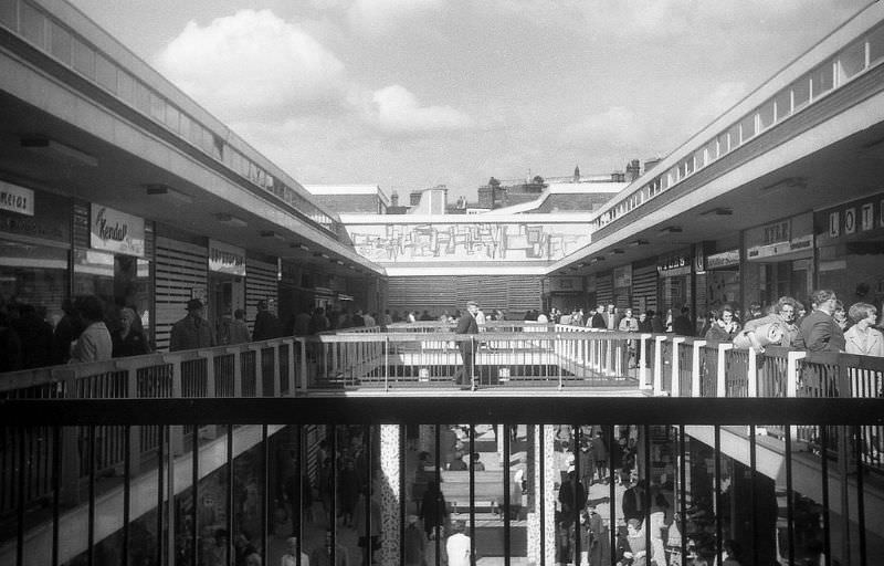 St. George's Shopping Centre in Preston, 1966