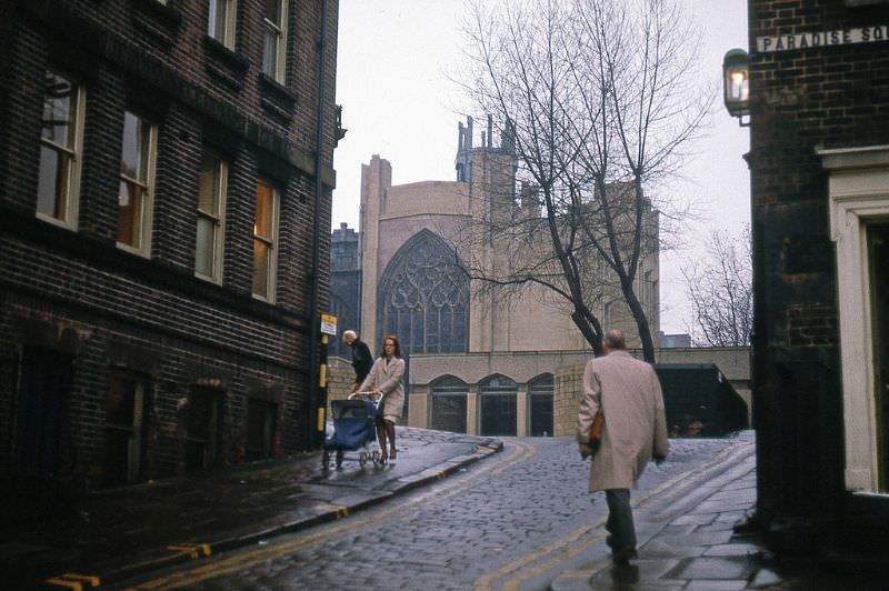 Paradise Square in Sheffield, 1967