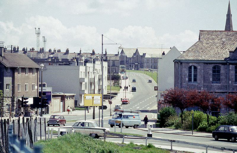 Exeter Street in Plymouth, 1968