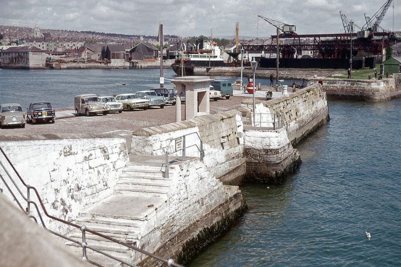 Mayflower Steps in Plymouth, 1968
