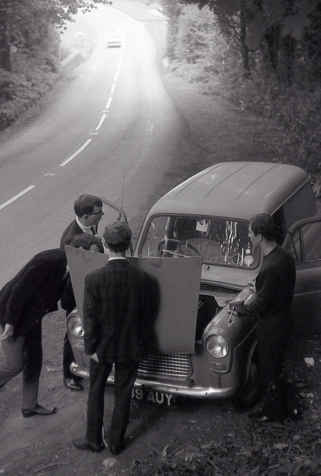On a trip to Looe, 1968