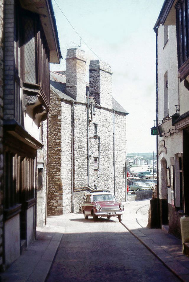 Somewhere down the Barbican in Plymouth, 1968