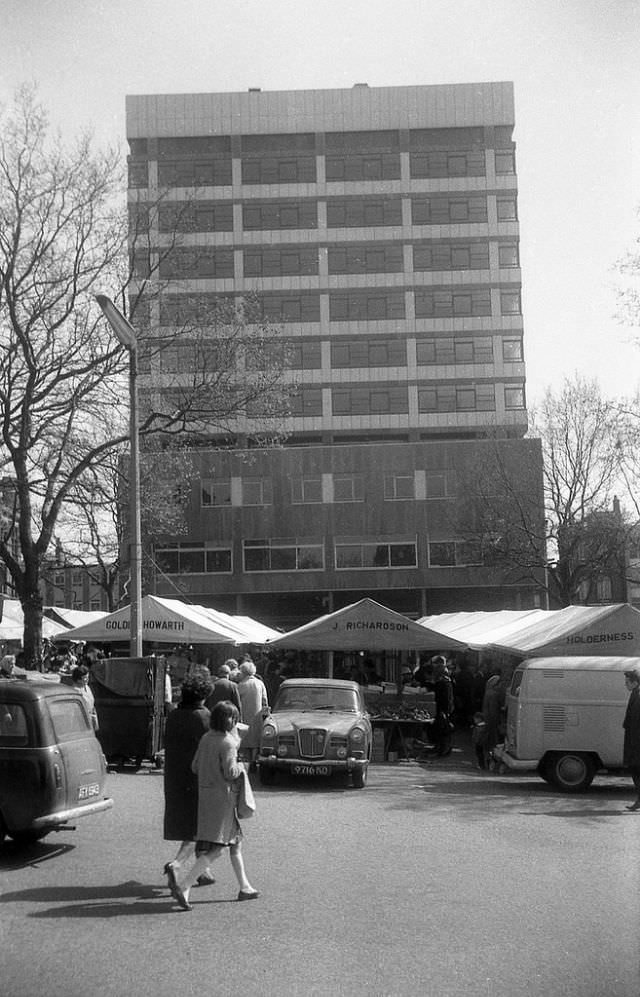 Cheapside in Preston, 1966