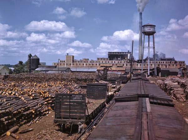 National Container Corporation Mill in Jacksonville, Florida, 1945