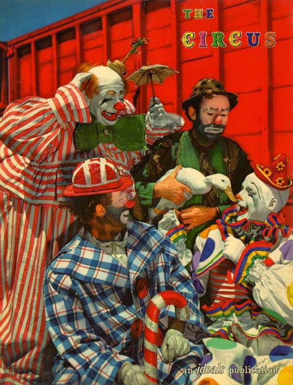 Ringling Circus clowns in Sarasota, Florida, 1947