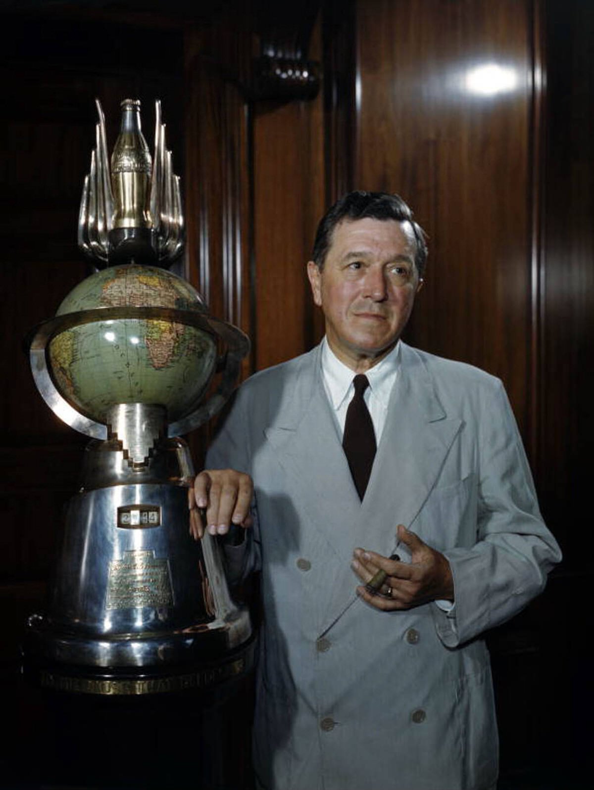 Robert Winship Woodruff, President of the Coca-Cola Company, 1940s