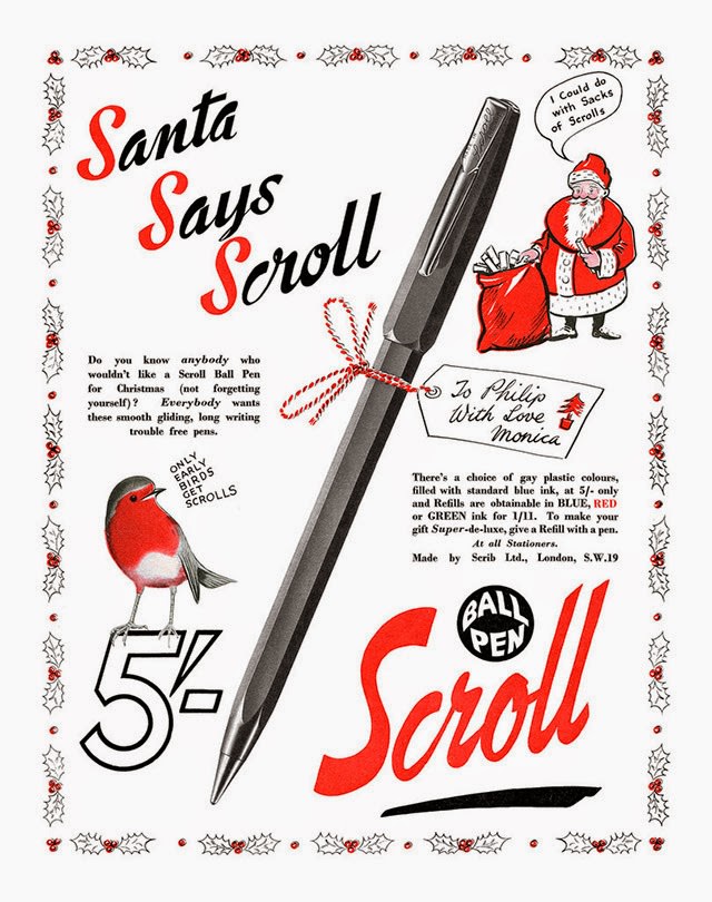 Scroll Pens, 1949