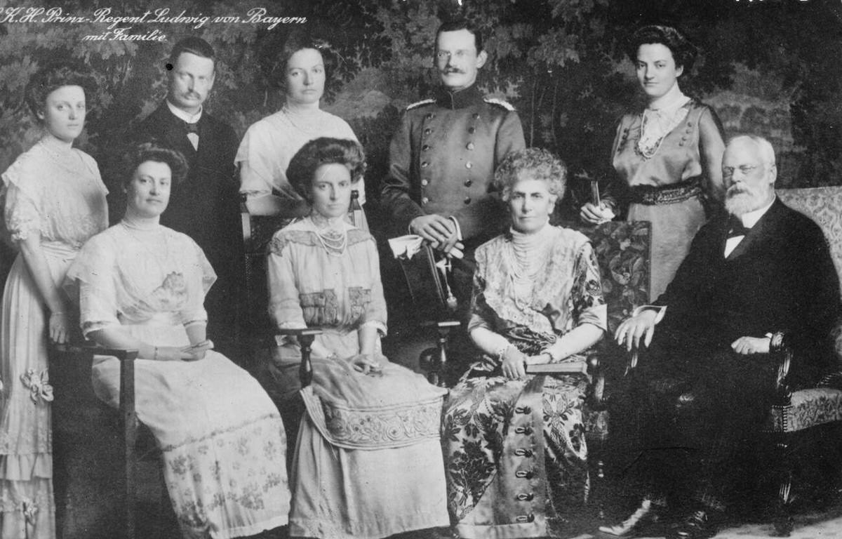 King Ludwig of Bavaria and family, 1910