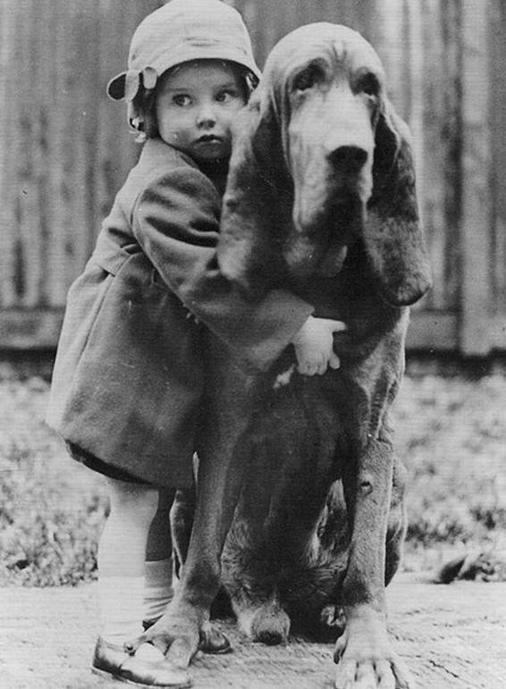 Adorable Vintage Portraits of Girls with Their Dogs You Can’t Help but Love