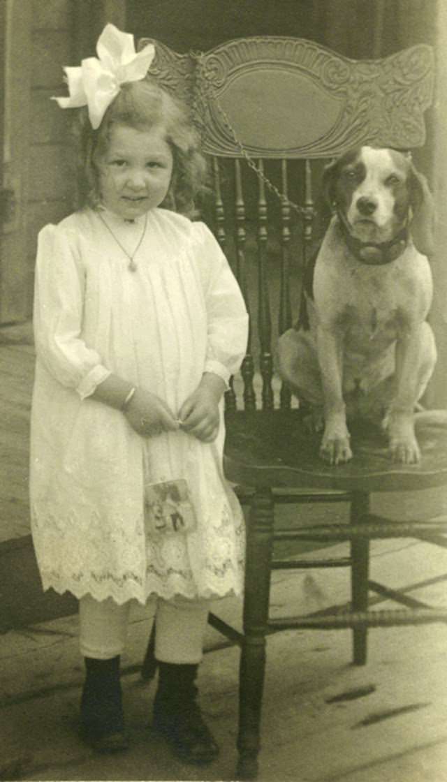 Adorable Vintage Portraits of Girls with Their Dogs You Can’t Help but Love