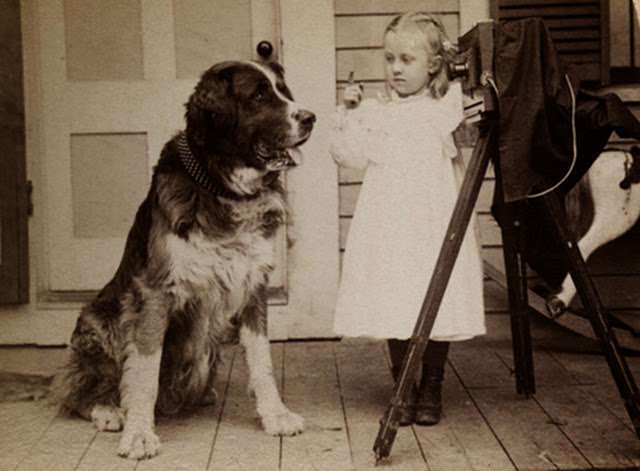 Adorable Vintage Portraits of Girls with Their Dogs You Can’t Help but Love
