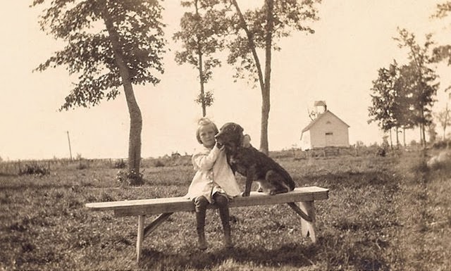 Adorable Vintage Portraits of Girls with Their Dogs You Can’t Help but Love