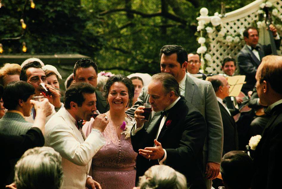 The wedding scene, The Godfather, 1972