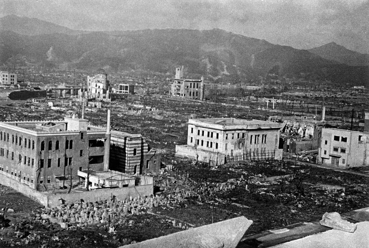 Aftermath of the atomic bombing of Hiroshima, 1945