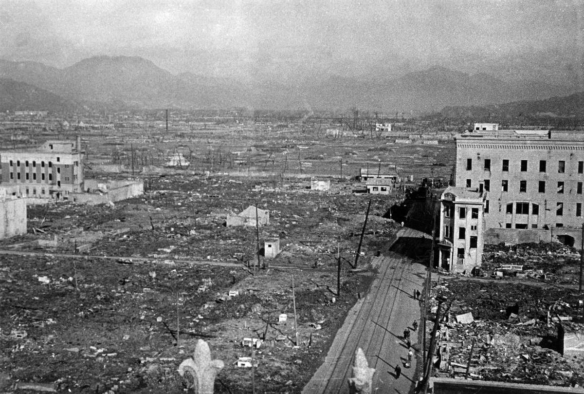 Aftermath of the atomic bombing of Hiroshima, 1945
