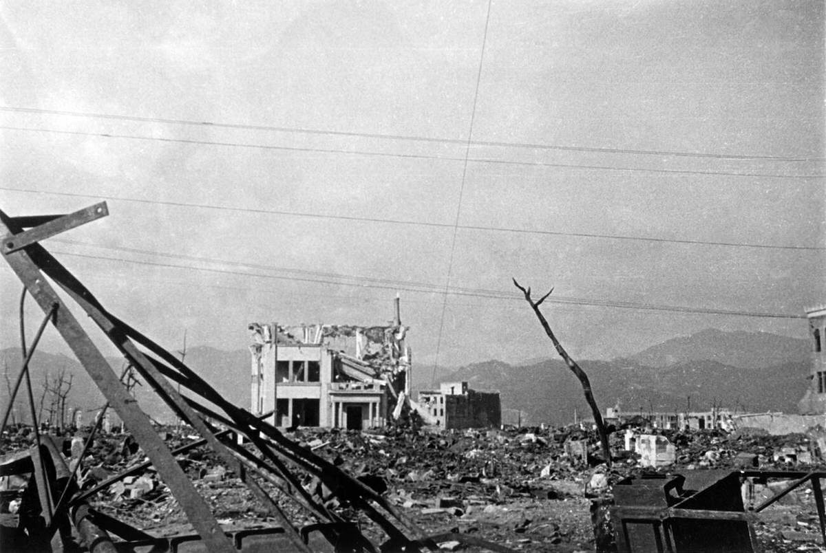 Aftermath of the atomic bombing of Hiroshima, 1945
