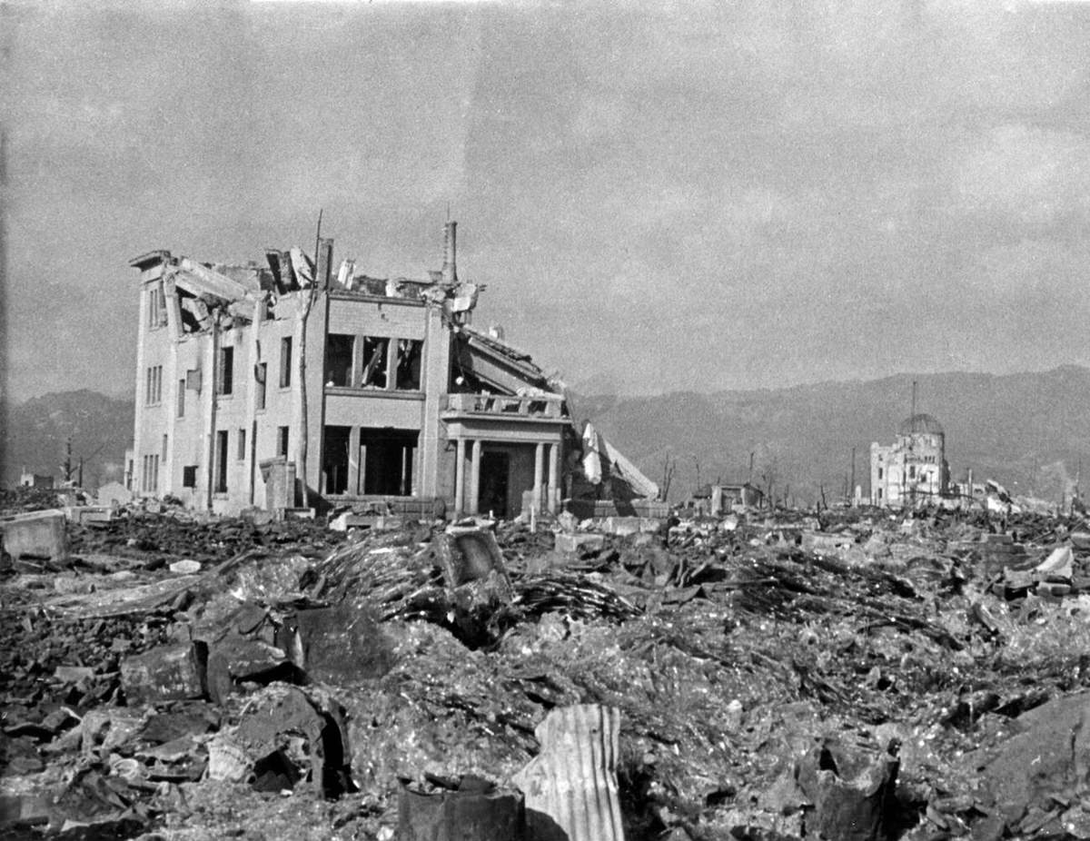 Aftermath of the atomic bombing of Hiroshima, 1945
