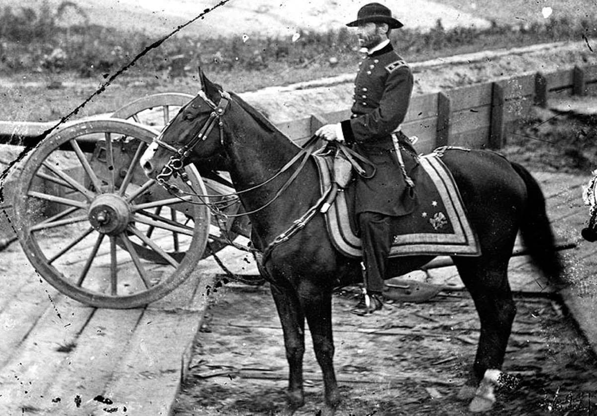 General William T. Sherman near Atlanta, Georgia, 1864