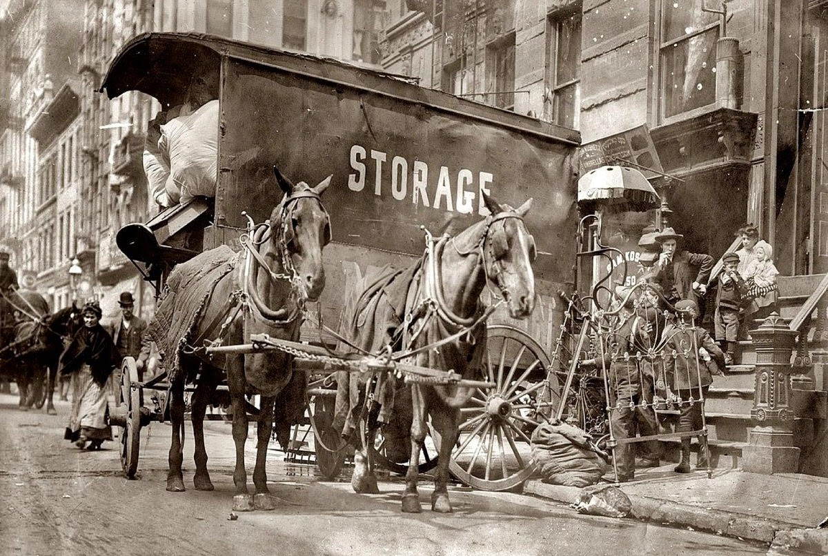 Eviction in New York, 1908