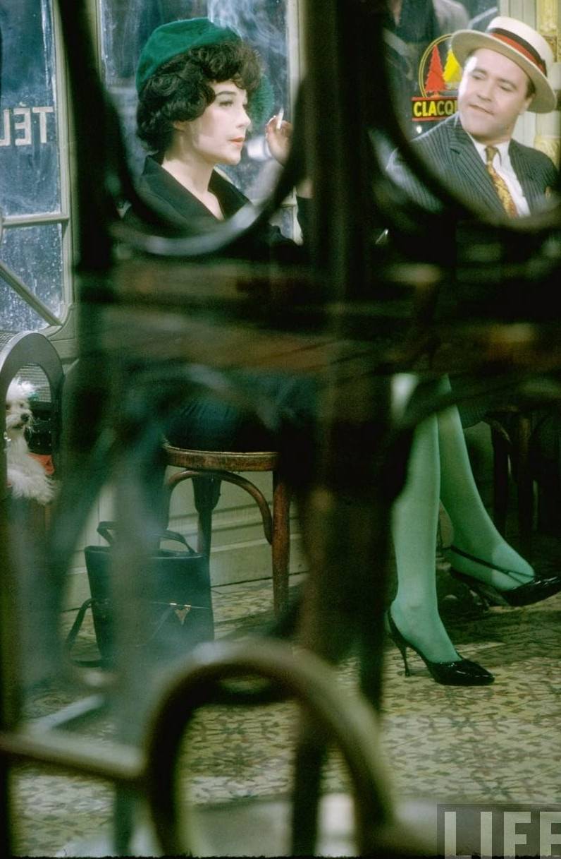 Shirley MacLaine as Irma and Jack Lemmon in a scene from the film, Irma La Douce, 1963
