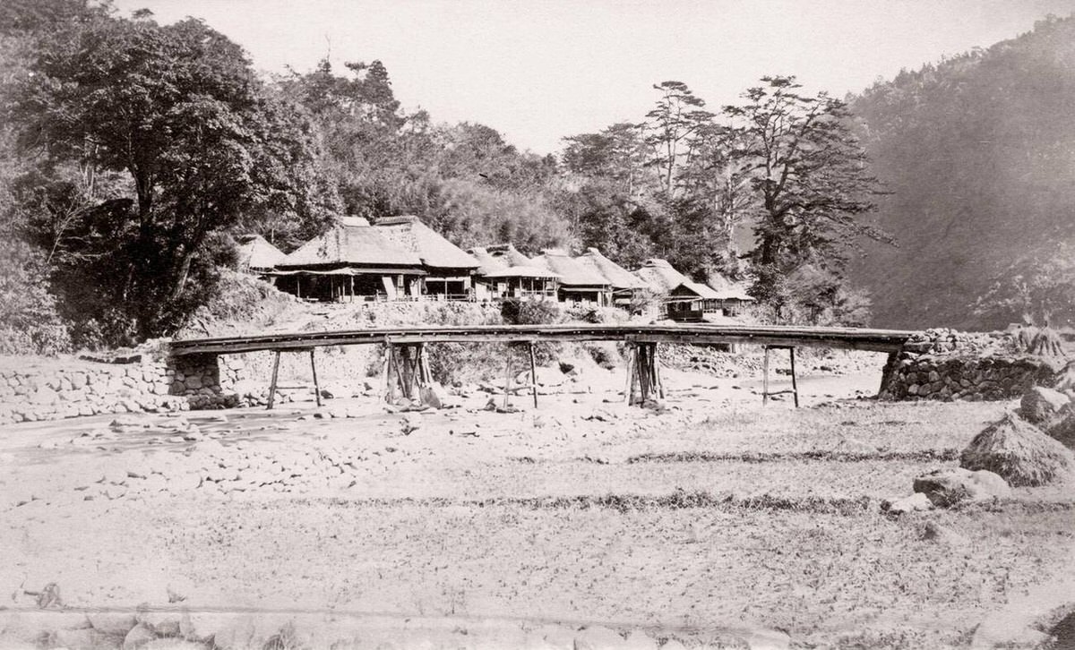 Bridge at Yumoto.