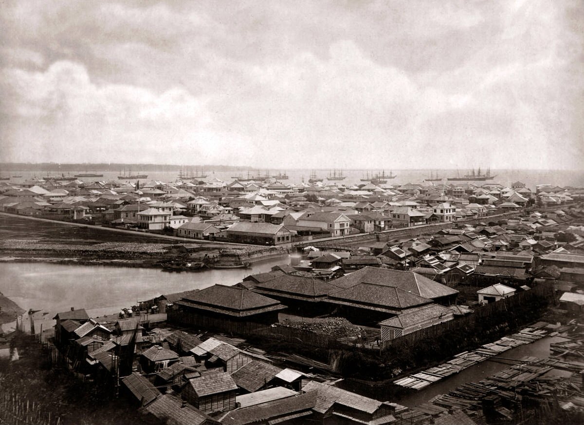 View of Yokohama.