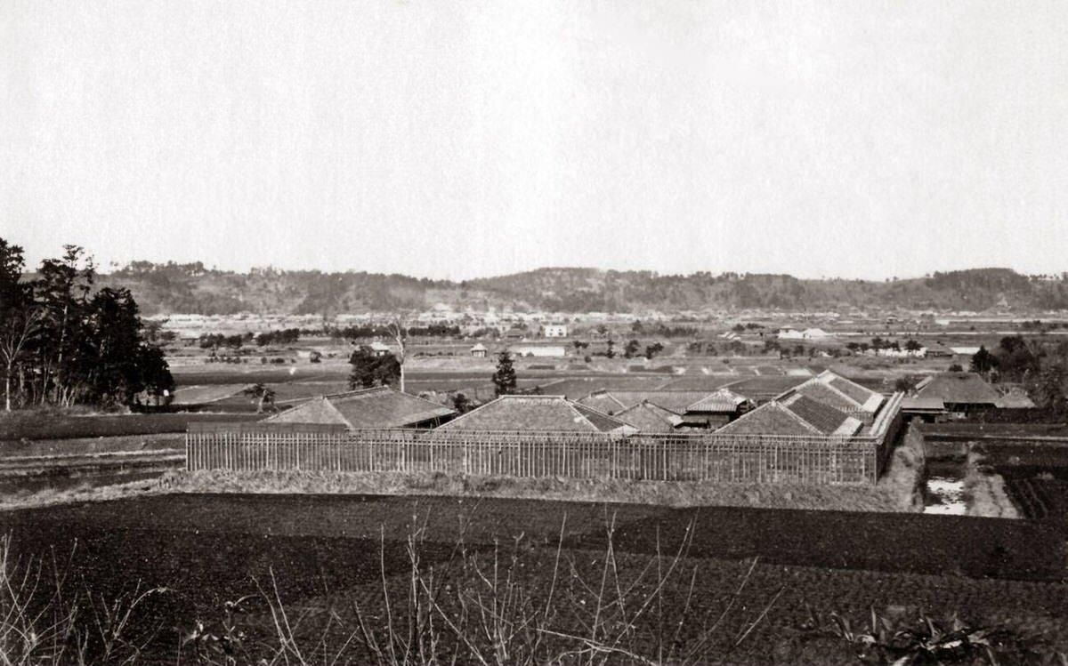 Prison in Tobe, Japan, 1870s