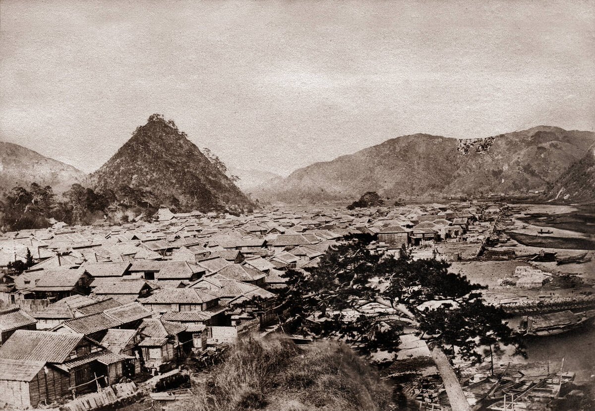 Shimoda in Shizuoka Prefecture, 1870