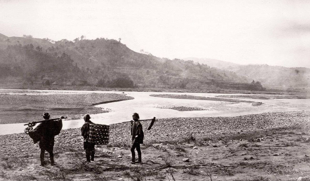 Sagami River, 1870s