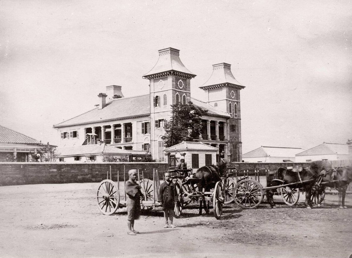 British consulate in Yokohama, 1870s