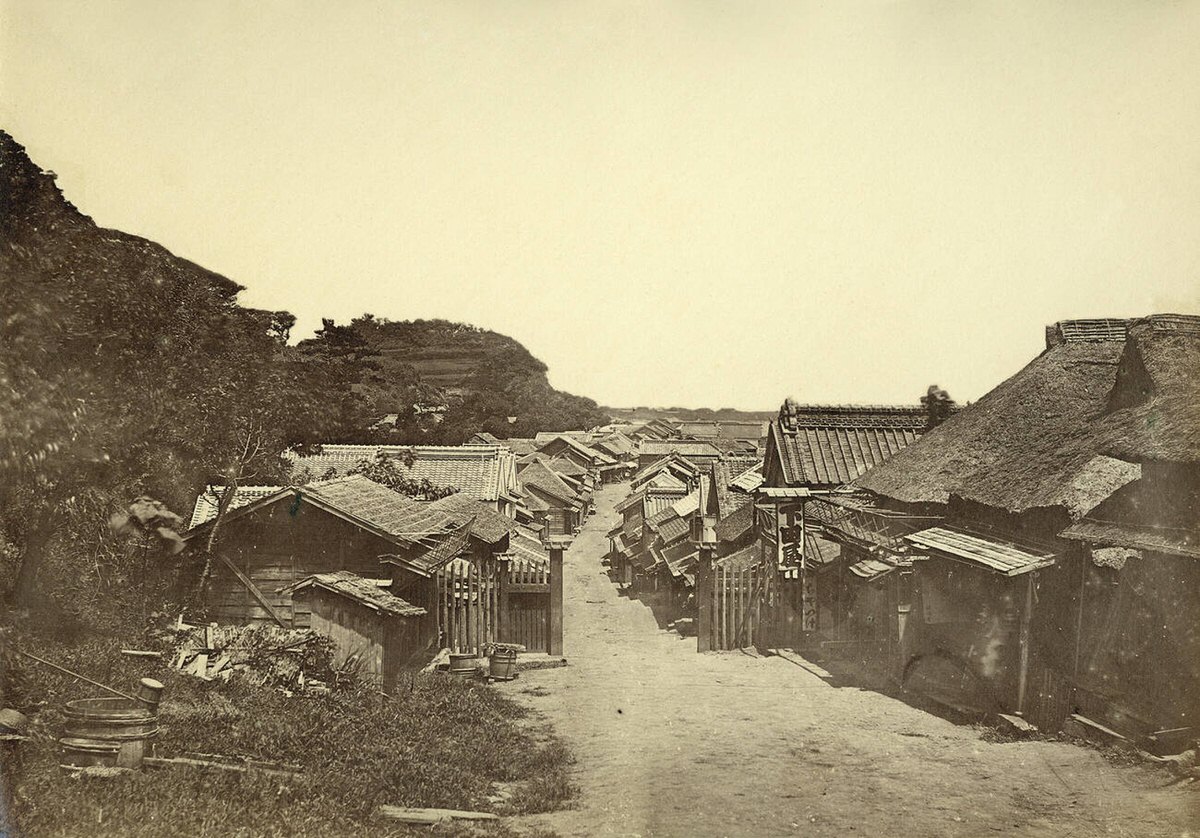 Kanagawa on the Tokaido, 1871