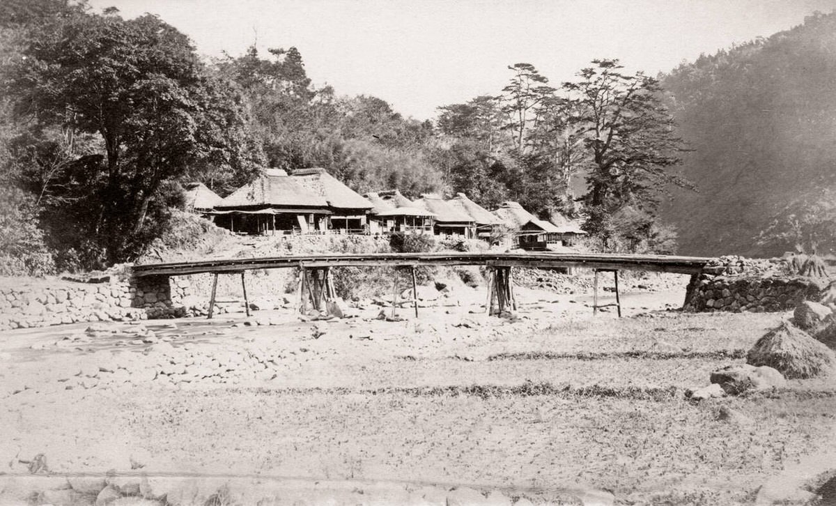Bridge at Yumoto, 1871