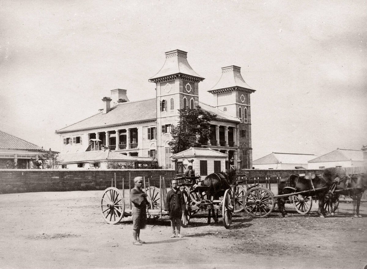 British consulate in Yokohama, 1871