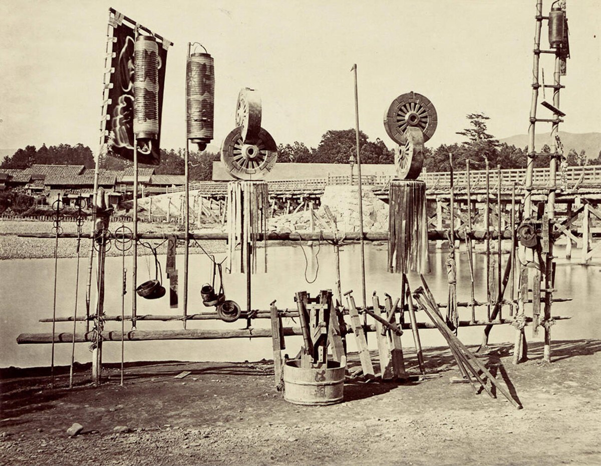 Equipment of Japanese firefighters, 1870s