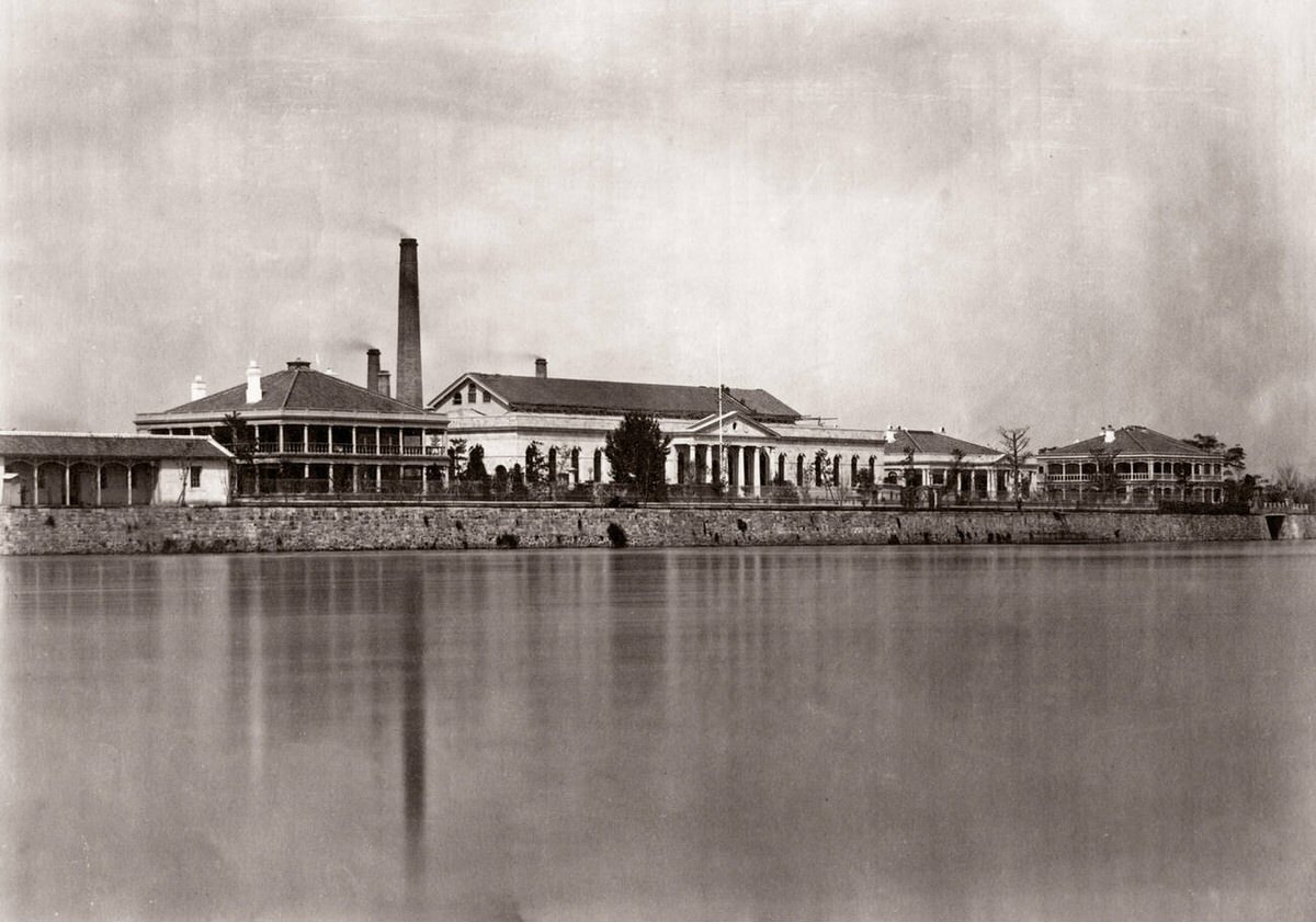Mint at Osaka, 1871