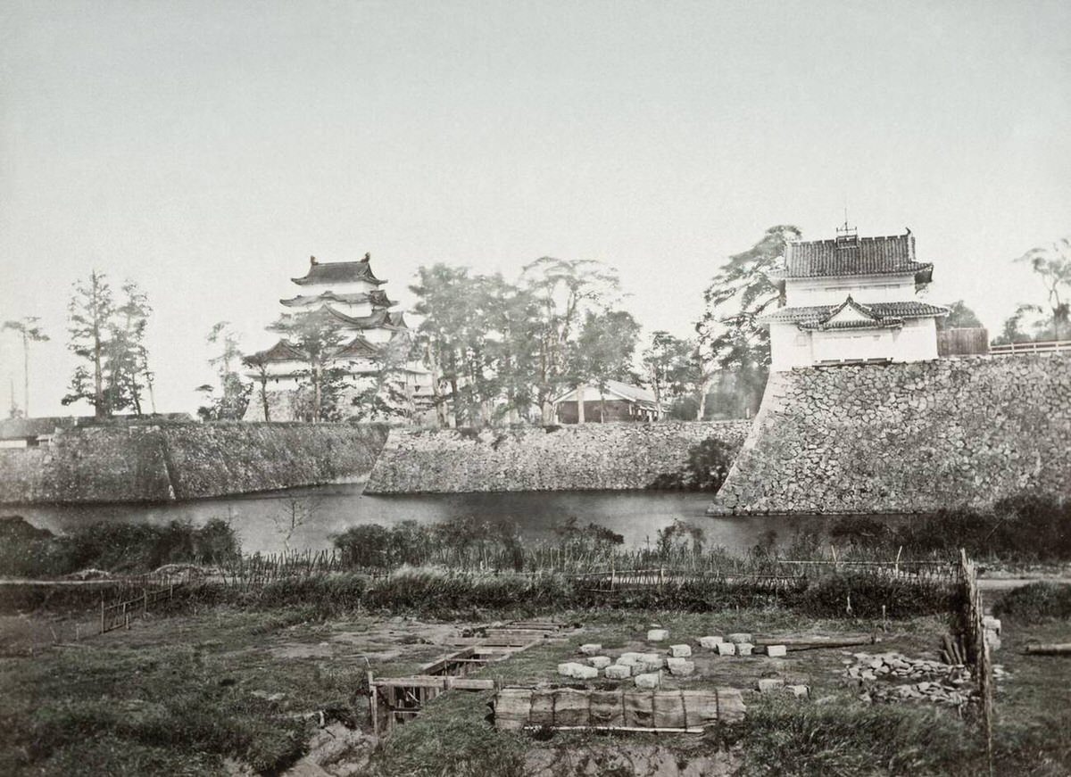 Nagoya Castle, 1890