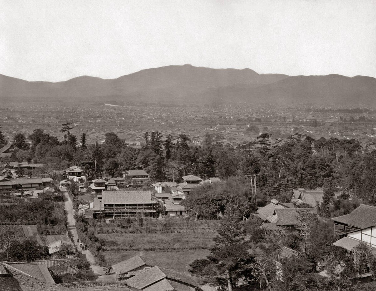 View of Kyoto, 1880s