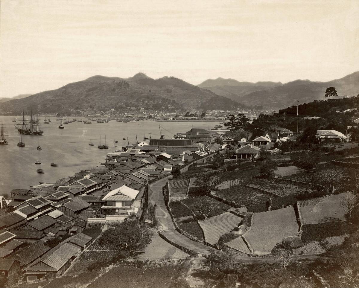 View of Nagasaki, 1880