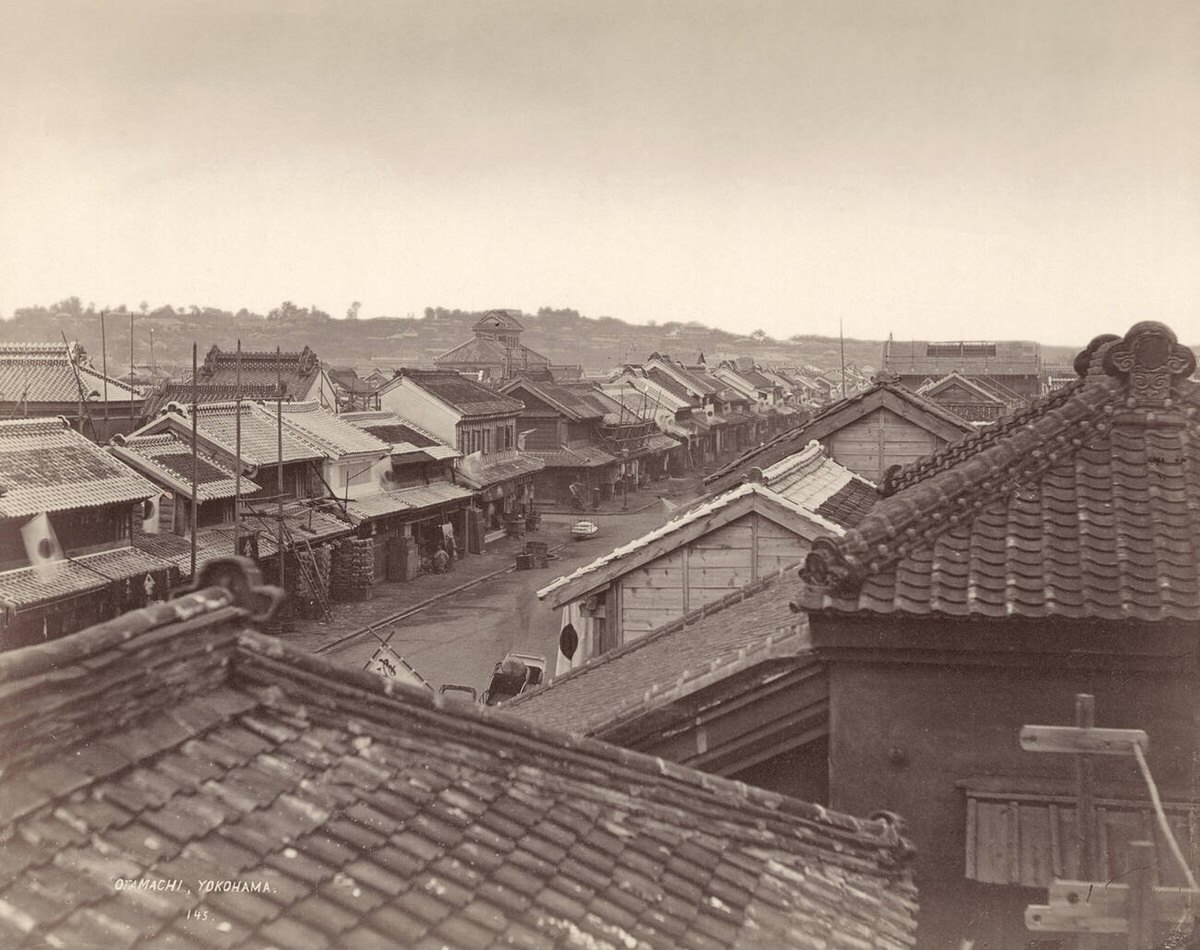 View of Yokohama, 1880