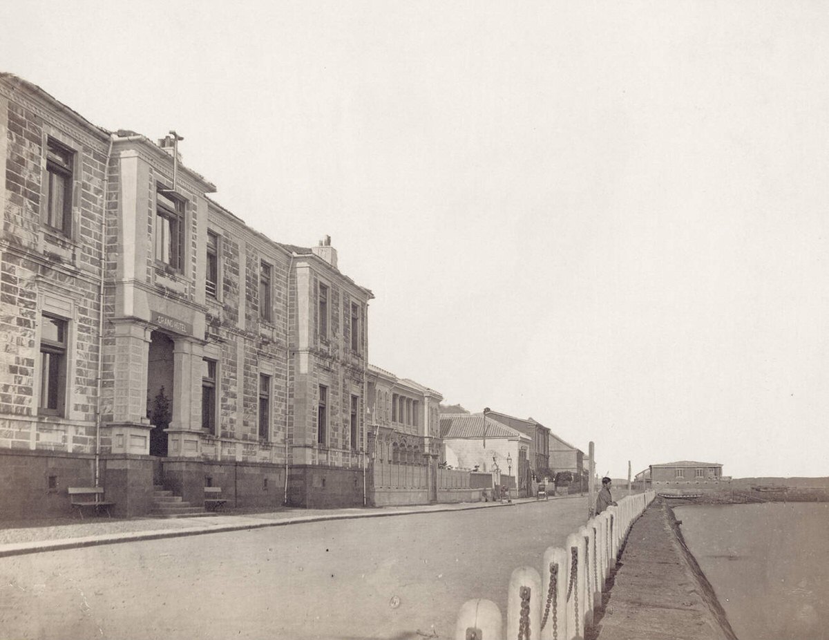 Grand Hotel at Yokohama, 1880